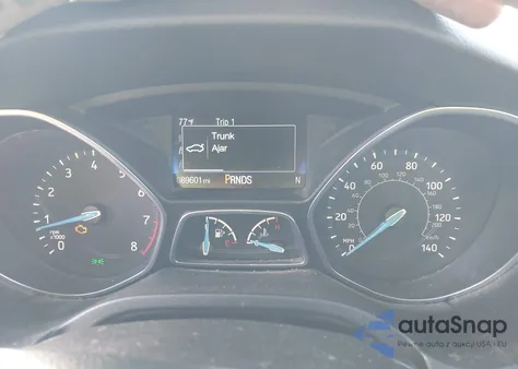 2017 Ford Focus Sel из США, поврежденный, VIN 1FADP3H26HL308018